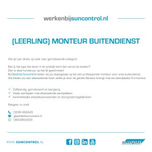 Vacature_Leerling monteur buitendienst 03-07-2020